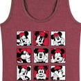 thumbnail image 3 of Mickey & Friends - Minnie Grid - Women's Racerback Tank Top, 3 of 5