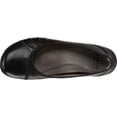 thumbnail image 4 of Women's Earth Alder 2 Derby Ballet Flat Black Leather 6.5 M, 4 of 5