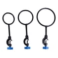 thumbnail image 2 of Anillos de Soporte de Metal Cola de Laboratorio 3 Piezas con Tornillos Extractores, 2 of 8