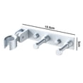 thumbnail image 5 of soporte de brazo de ducha ajustable con soporte universal de gancho Vhermosa 220973-3, 5 of 5