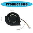 thumbnail image 5 of Laptop CPU Fans Radaitor DC5V ThinkPads for IBM T440P 42M25M Cooling Fan Heatsink Hydraulic Bearing, 5 of 10