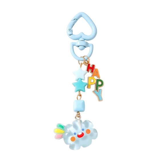 Keychain Celestial Galaxy Charm Hanging Ornament For Keys And Zipper Pulls Decorations Doorway Garland And Tassel Garland Living Room Centerpiece Fir Garland Decorations Decorations Living Room