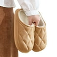 thumbnail image 6 of Fengactive Womens Winter Slipper Warm Plush Slip On House Slippers Waterproof Anti-Skid Shoes for Indoor Outdoor, 6 of 9