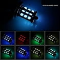 thumbnail image 5 of 2 Pcs 9006 H4 Hb4 H7 H8 H9 H11 Universal Auto Rgb Atmosphere Lamp 5050 Led Lights Car Products Accessories With Remote Control, 5 of 5