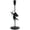 F, variant on Metal Bow Taper Candle Holder, Gold, 8", To Celebrate Valentine's Day