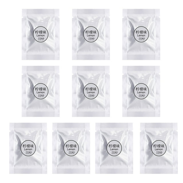 Ruanlalo 10Pcs Fragrance Tablet Long Lasting Replacement Solid Car Air Vent Clip Freshener Refill Tablet Vehicle Supplies