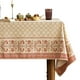 thumbnail image 1 of Mantel de lino con diseño floral ISAENNE 140x200 cm amarillo, 1 of 9