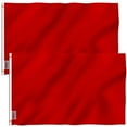 thumbnail image 1 of Anley Lot de 2 Drapeaux Rouges Unis 3x5 Pieds - Drapeaux Rouges Unis Polyester, 1 of 6
