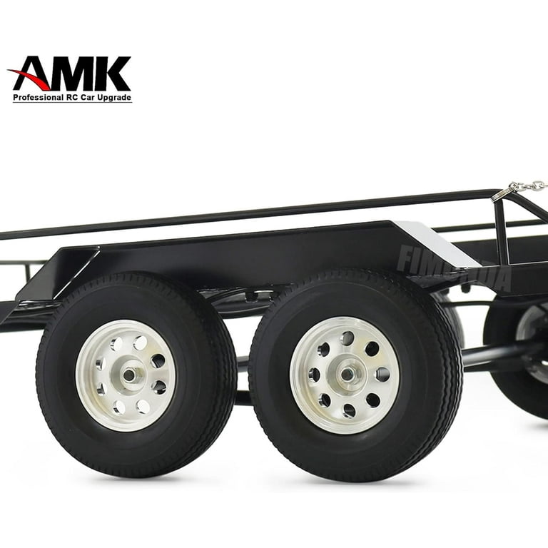 Metal Builder Kit 1/10 RC Trailer with Hitch Mount Receiver
