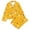 R134 Yellow, variant on Ruiwill Halloween Pajamas Women Pumpkin Print Sleepwear Long Sleeve Lapel Tops With Pants Women 2 Pieces Pajamas Set Black