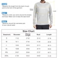 thumbnail image 3 of OutPro Men's Rash Guards UPF 50+ Sun UV Protection Clothing Mens Workout Shirts Fishing Long Sleeve Swimwear Rashguard UV Athletic Mens Workout Tops Activewear Quick Dry T-Shirt Gray XXXL, 3 of 10