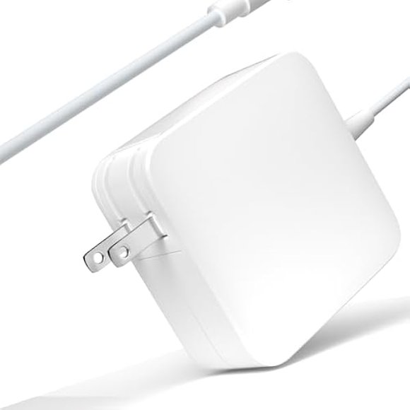 YJJSKEJI Mac Book Pro Charger 85W 60W Power Adapter, Compatible with Mac Book Pro 13-Inch, 15-Inch & 17-Inch Before Mid 2012, L-Tip Magnetic Connector Charging MacBook Cable,Fast for Old