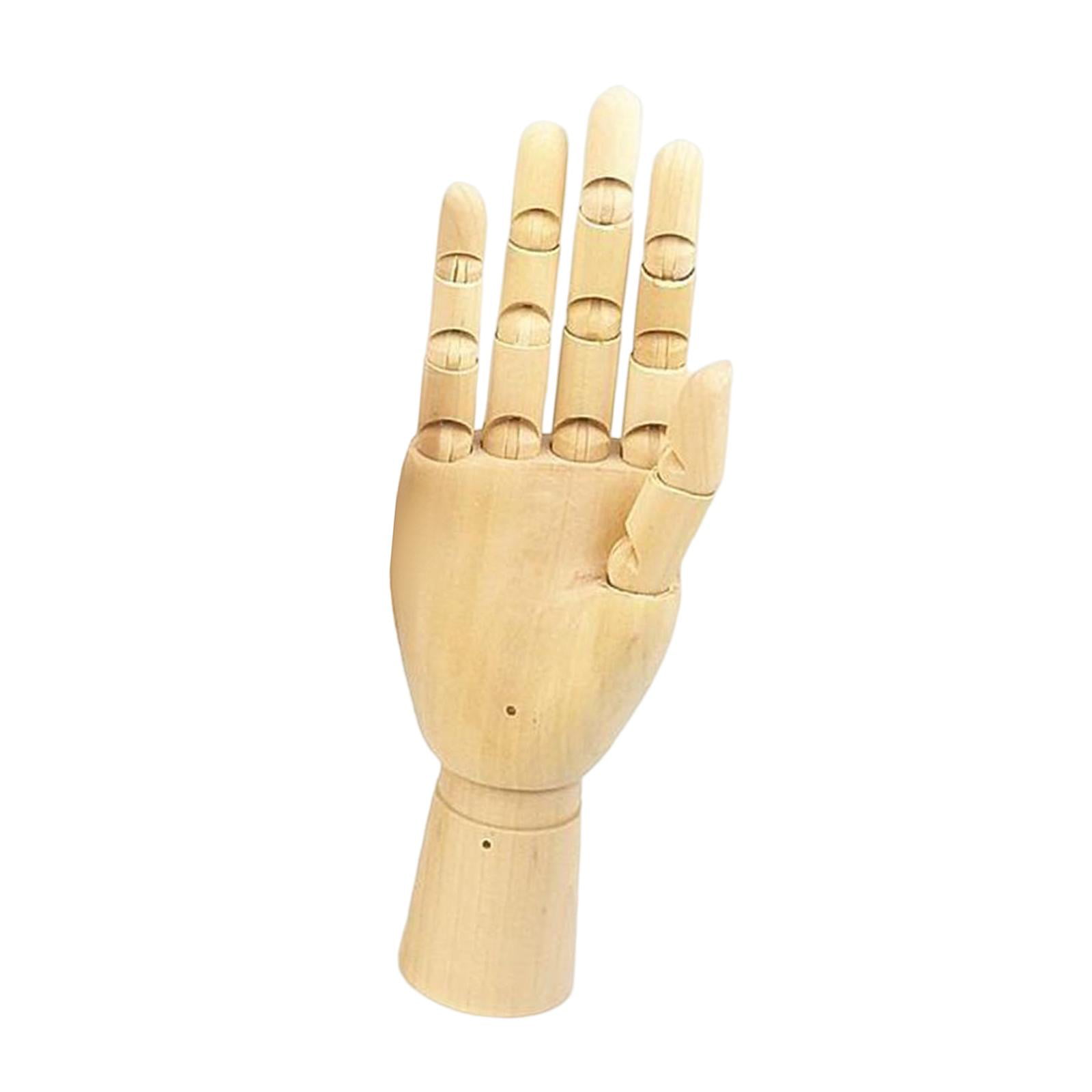 Manikin Hand  Lightweight Moveable Easy to Carry Multipurpose Art  Mannequin Hand for Sketching Art Supplies Home Office Decoration Black