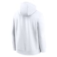 thumbnail image 3 of Men's Nike White Ohio State Buckeyes Legacy Football Icon Club Fleece Pullover Hoodie, 3 of 3