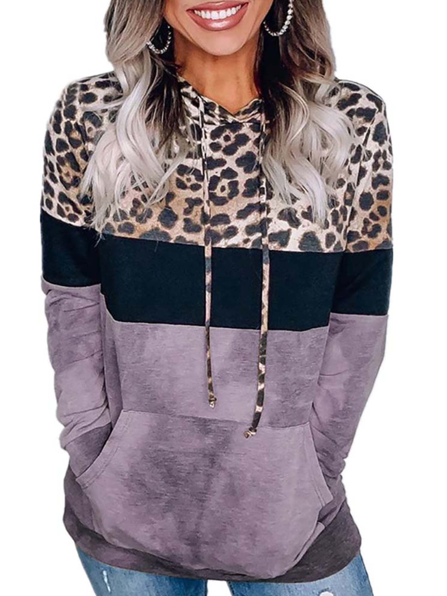Women's Camouflage Hooded Long Sleeve 