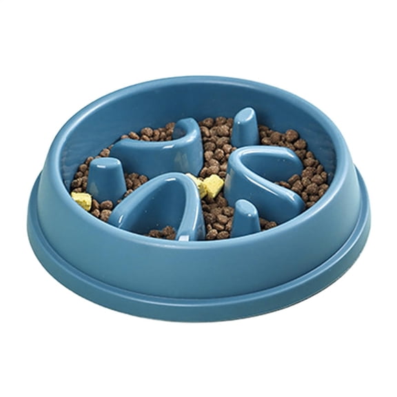 Slow Feeder Dog Bowls Large Breed Non-Slip Dog Slow Feeder Food Bowls | Anti-Gulping Dog Puzzle Feeder, Cat Slow Feeder Bowl For Healthy Eating, Home