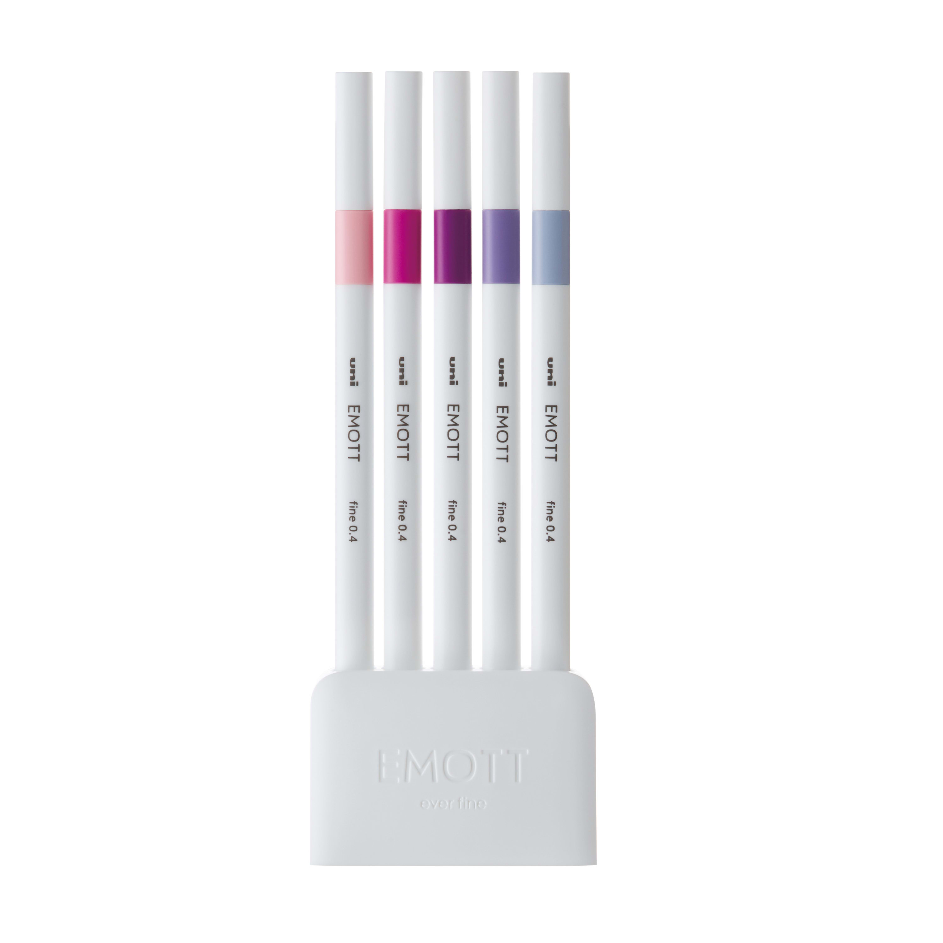 Uniball EMOTT Fine Line Marker Pens, Fine Point (0.4mm), Floral Colors, 5 Count - image 4 of 12