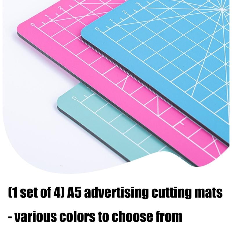 ANXPTIME Crafting Mats Double Side Grids PVC Materials