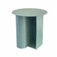 thumbnail image 1 of Mesa Benzara Rati con extremo lateral de 48 cm y revistero, color verde, 1 of 5