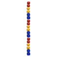 thumbnail image 3 of Cuerda divisora de piscina, divisor de carril de piscina, con boyas flotantes, línea de flotación de boya de carril para deportes acuáticos, playa, 15 cm de diámetro, 3 of 8