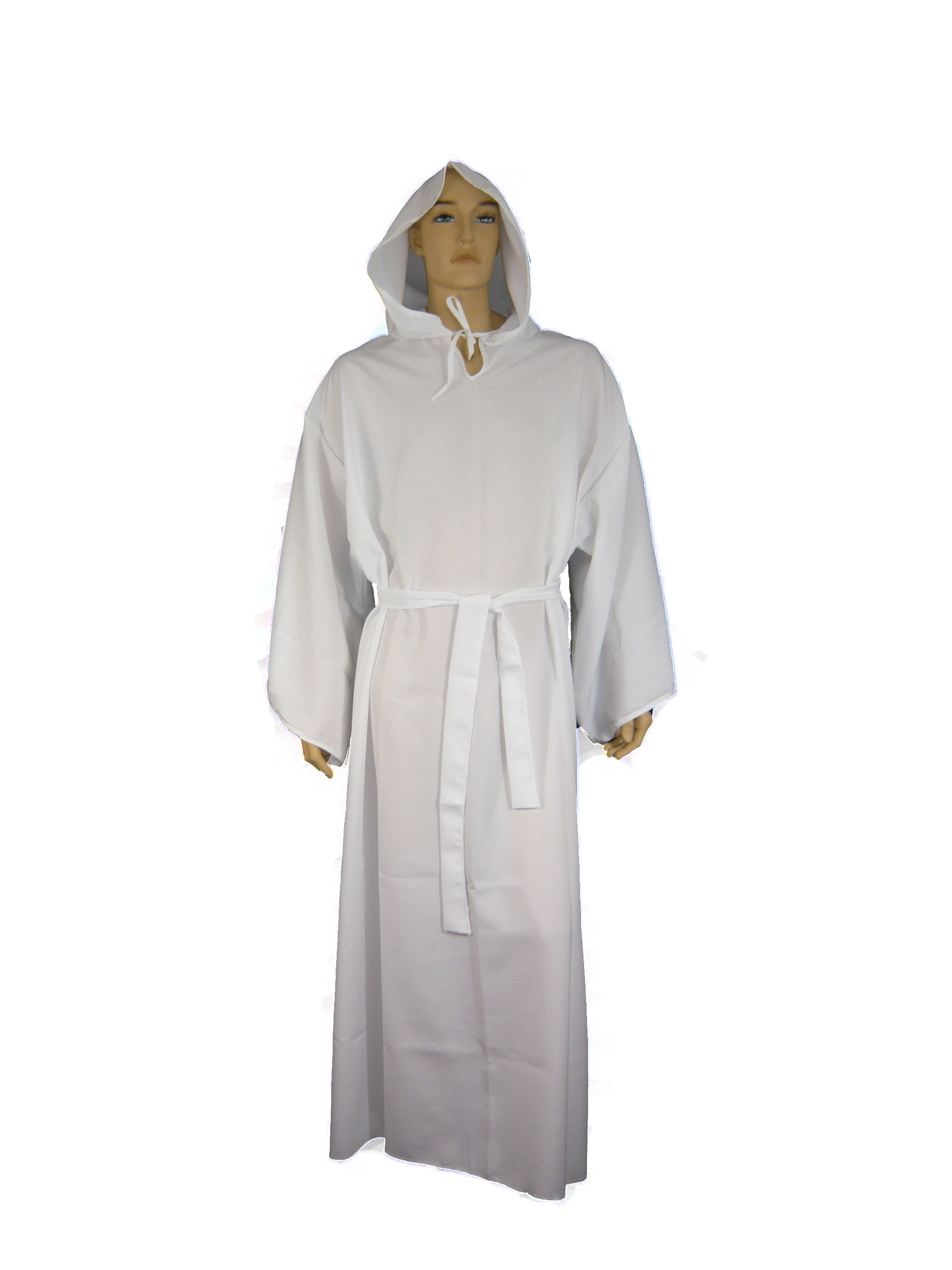 Medieval Priest Monk Robe Hooded Halloween Cosplay Costume Cloak For
