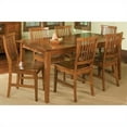 thumbnail image 5 of Kingfisher Lane Solid Oak Wood 7-Piece Dining Set in Cottage Oak, 5 of 5