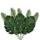 thumbnail image 2 of 10-20 piezas plantas artificiales Tropical Monstera hojas de palma hoja de simulación para fiesta temática hawaiana decoración hogar jardín hojas falsas Tan Jianjun unisex, 2 of 2