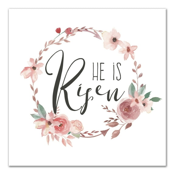 Creative Products He is Risen 16x16 Canvas Wall Art