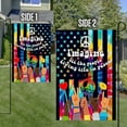 thumbnail image 3 of FLAGWIX Hippie Flag Imagine All The People Living Life In Peace DBD3141F - Garden Flag (11.5" x 17.5"), 3 of 6
