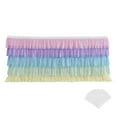 thumbnail image 1 of Elegant Party Cake Skirt Decorative Fringe Table Cover For Wedding Birthday Banquet Buffet Decorations, 1 of 3