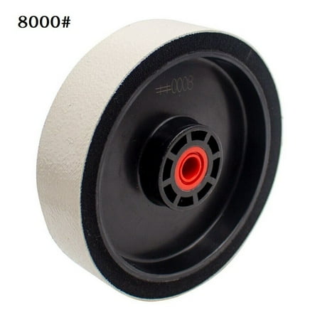 

BAMILL 6 Inch Soft Resin Diamond Grinding Wheel Gemstone Jade Glass Crystal Lens Polish