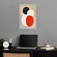 thumbnail image 3 of Matryoshka Doll Retro Contemporary Abstract Canvas Wall Art by Notoriart, White Floater Frame, 16"x24", 3 of 7