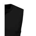 thumbnail image 6 of Gomelly Men Tank Tops Solid Color Muscle Shirts Comfy Summer Men's Soft Sport Tee Henley Neck Vest Black S, 6 of 7