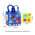 thumbnail image 2 of Early Child-hood Enlightenment Books Soft Alphabets Flash Cards Kit Washable Education Baby Cloth Books Present for Infants, 2 of 5