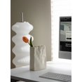 thumbnail image 4 of 1pc Crinkled Paper Bag Shaped Creative Ceramic Vase For Illustration, Decoration, And Display, 4 of 5