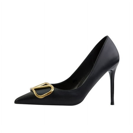 

IELGY fashion women s pointed toe low cut dress shoes with stiletto high-heels