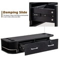 thumbnail image 6 of BarberPub Locking Wall Mount Styling Station Barber Beauty Spa Salon Equipment, Black 5012, 6 of 7