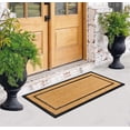 thumbnail image 6 of A1HC Natural Coir & Rubber Large Door Mat 30x60 inches Thick Durable Doormats for Entrance Heavy Duty, Thin Profile Front Door Mat, Picture Frame Black, 6 of 7