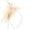 Beige, variant on Helii Women's Tulle Feather Fascinator Headband – 2-in-1 Convertible Hair Clip and Mini Hat, Elegant Kentucky Derby Wedding Tea Party Halloween Headpiece Black,One Size