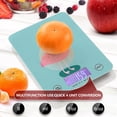 thumbnail image 5 of Flamingo in Blue Food Scale Digital Kitchen Scale Waterproof Tempered Glass Tare Function 11 lb for Baking Cooking Meal Prep, 5 of 7