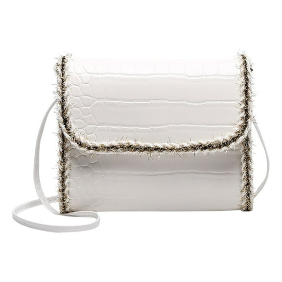 ZTTD Ladies Fashion Stone Pattern Small Square Bag Shoulder Bag All-Match Handbag