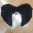 thumbnail image 5 of Alas de plumas de ángel para Halloween, Navidad, espectáculo de disfraces, baile, escenario, accesorios para espectáculos de disfraces, 5 of 5