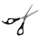 thumbnail image 2 of Tijeras de entresacar profesionales para peluquería, de acero inoxidable, 16 cm., 2 of 5