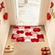 thumbnail image 4 of Tapete de cocina antideslizante para San Valentín | Alfombra absorbente de poliéster | Felpudo lavable de 40 x 60 cm para entrada, baño y lavabo, 4 of 5