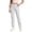 95White368, variant on WERYOUNG School Uniform For Girls Elastic Waist Solid Color Straight Leg Trousers Kids Comfortable Back To School Pants 5-6 Years