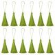thumbnail image 1 of Marcapáginas Unique Bargains 12uds 6.5' Borlas Sedoso suave Claro Verde, 1 of 5