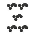 thumbnail image 1 of Transemion 5pcs Empty Aluminum Jars Cosmetic Screw Balm Lip Lid Cans Containers Black 10ml 5Set, 1 of 6