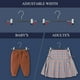 thumbnail image 3 of percha para pantalones con pinzas percha para faldas percha para jeans espacio ahorrado 12 pulgadas, 3 of 6