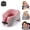 Pink, variant on Travel Pillows for Airplanes - Adjustable Memory Foam Neck Pillow for Traveling with Removable Ice Silk Cover, Ergonomic Flight Pillow with Storage Bag for Airplane, Car, Train, or Bus Trip, Pink