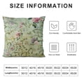 thumbnail image 5 of Chilfamy Floral Design Print Pillow Covers for Couch High-Quality Square 1PC 24x24in, 5 of 5